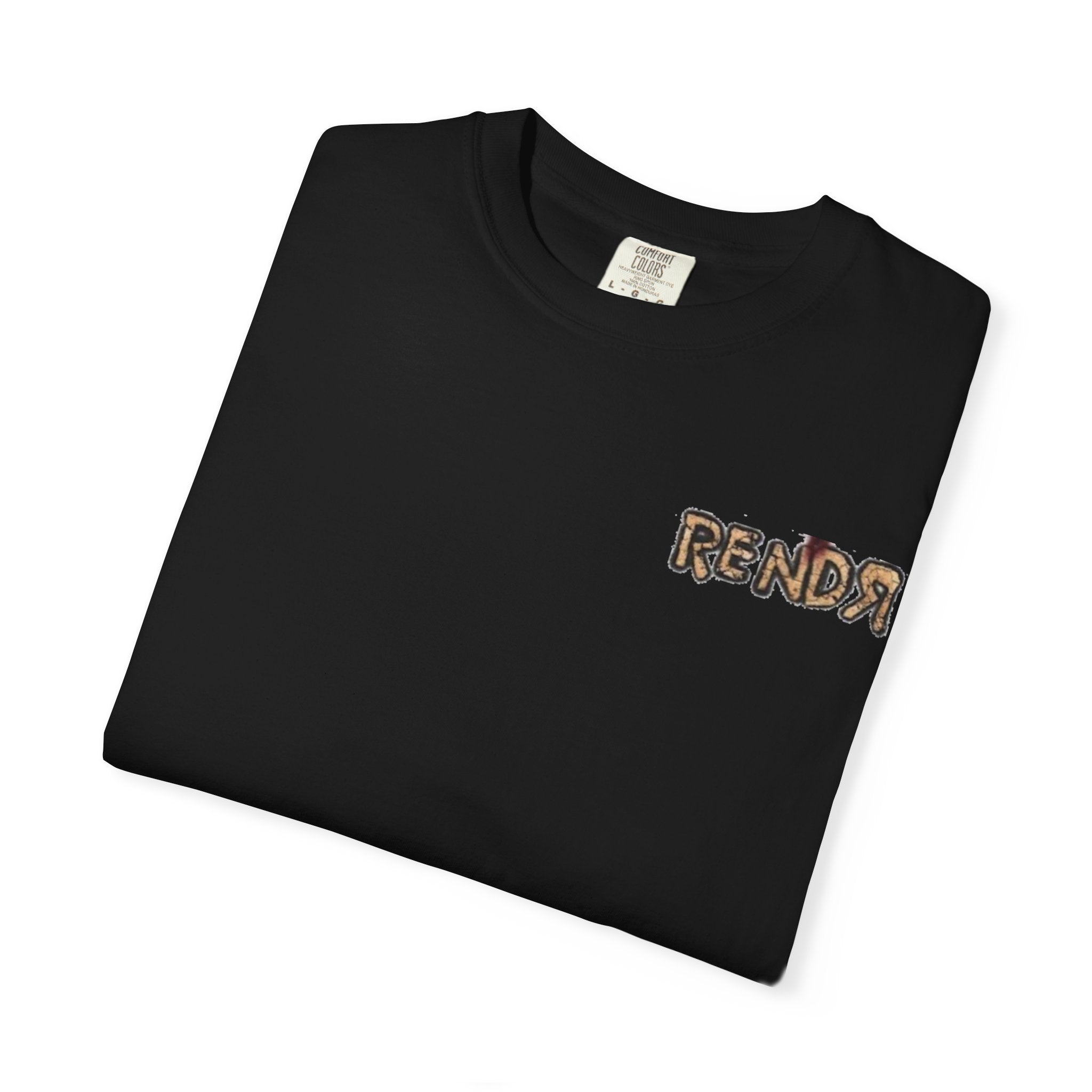 RENDR Ghost Emblem Tee – Unisex Garment-Dyed
