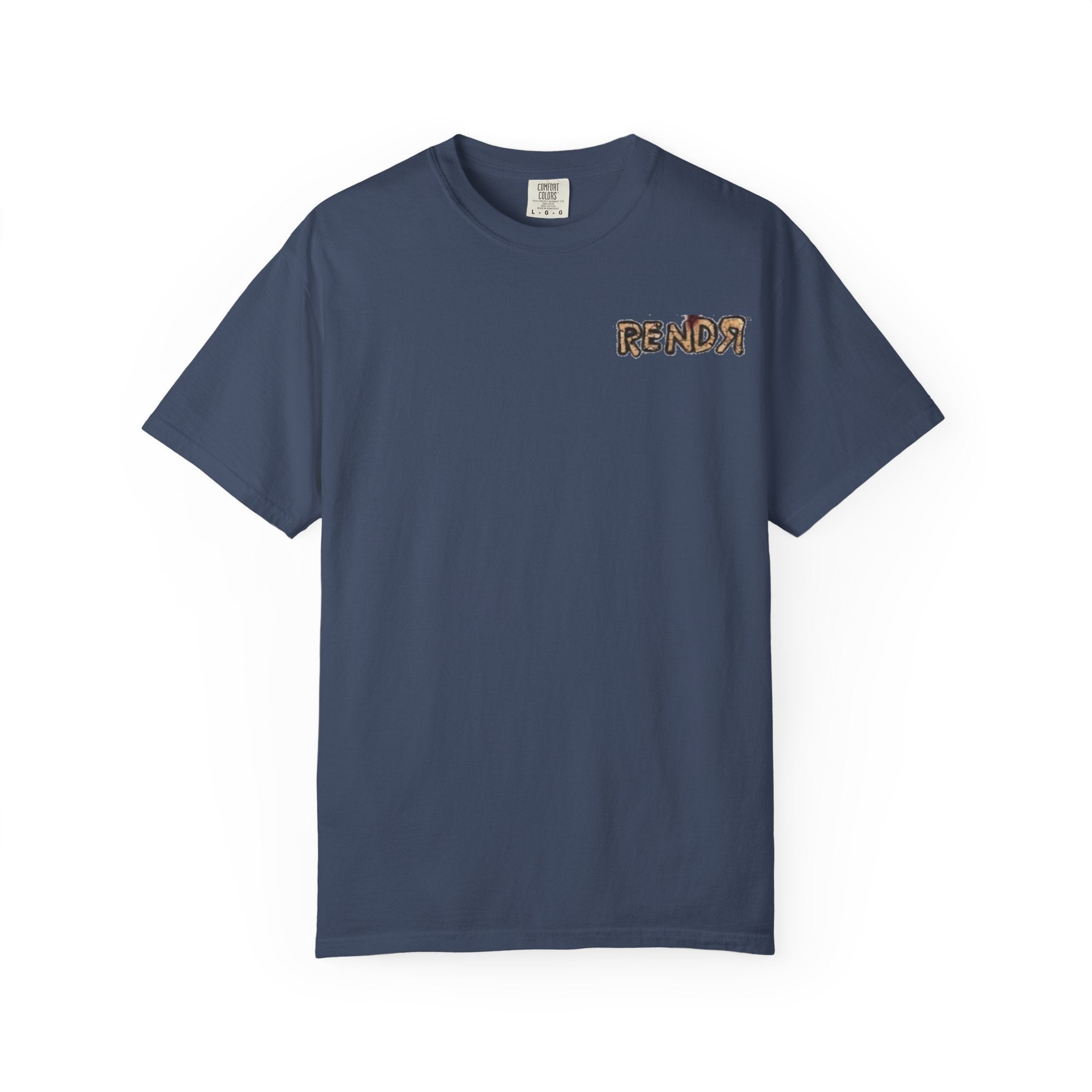 RENDR Ghost Emblem Tee – Unisex Garment-Dyed
