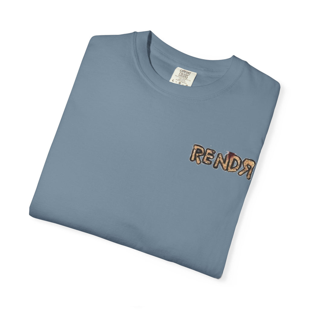 RENDR Ghost Emblem Tee – Unisex Garment-Dyed