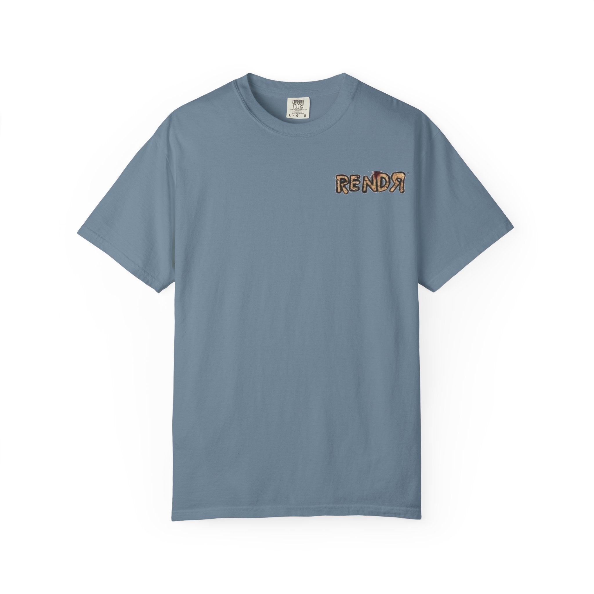 RENDR Ghost Emblem Tee – Unisex Garment-Dyed